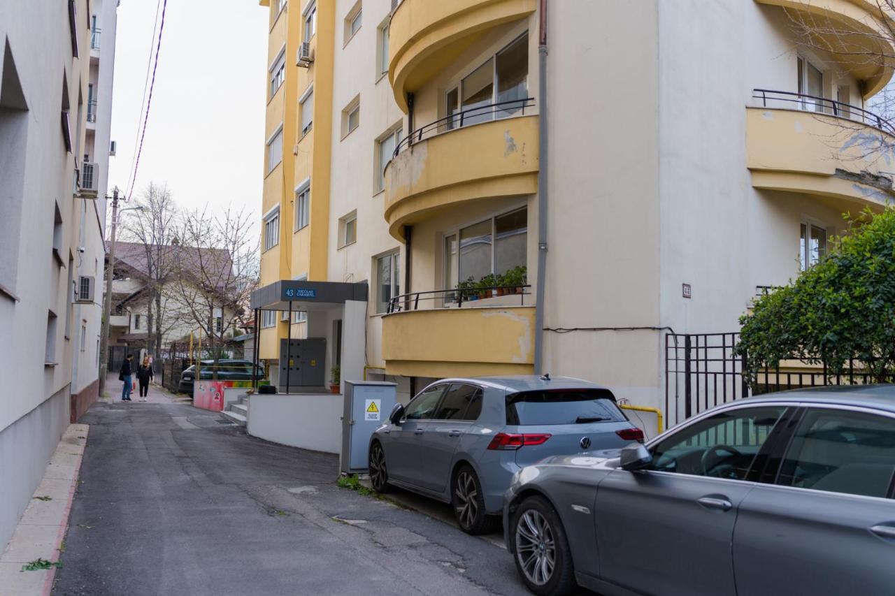 Penthouse With Huge Rooftop Terrace & City View Bucarest Exterior foto