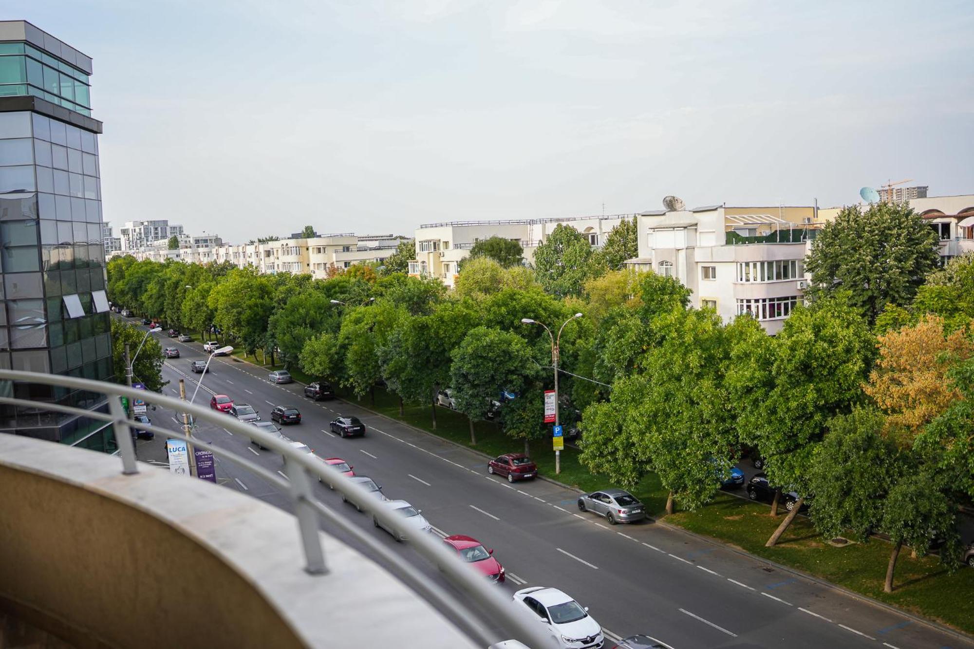 Penthouse With Huge Rooftop Terrace & City View Bucarest Exterior foto